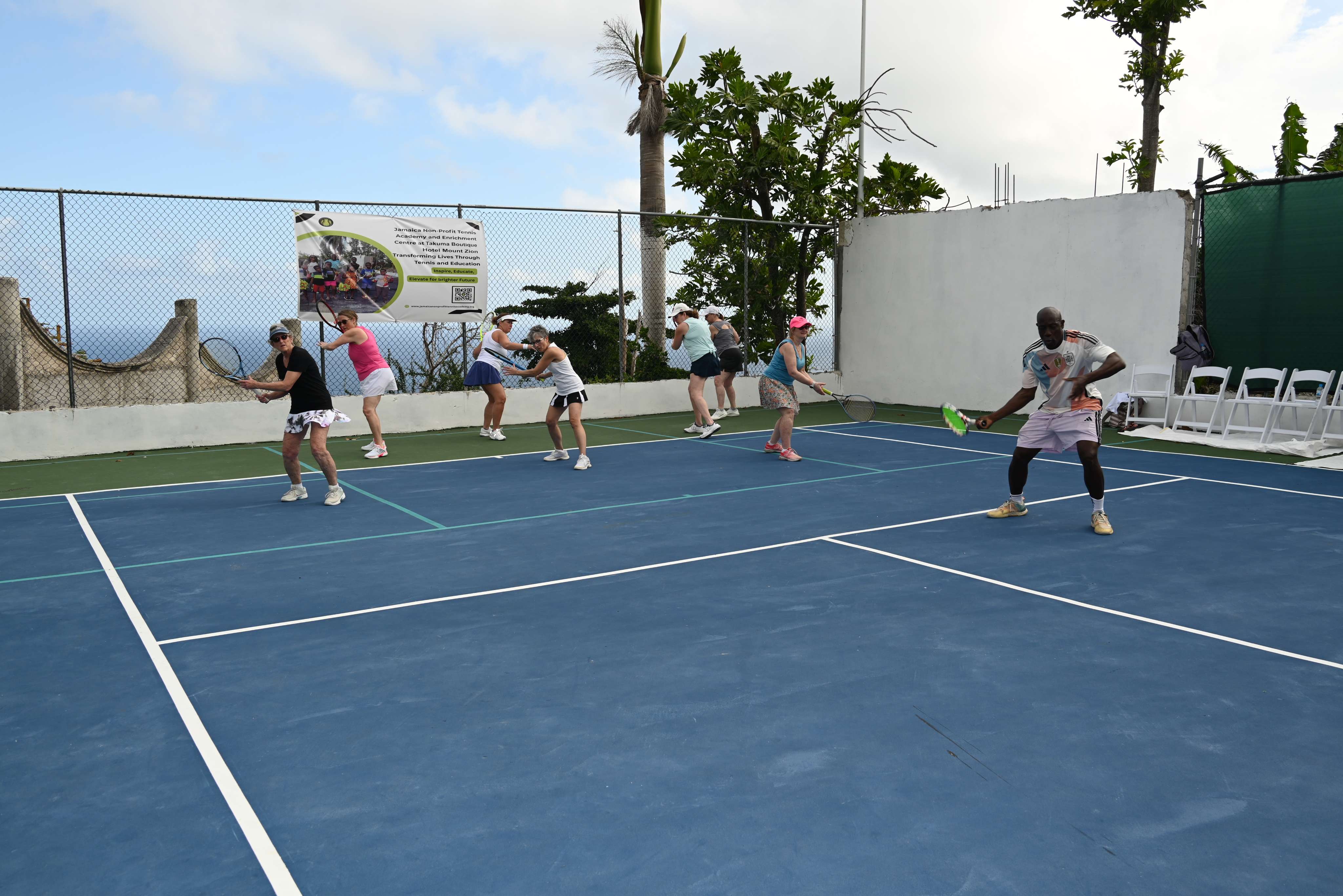 Delroy Allen Tennis Training