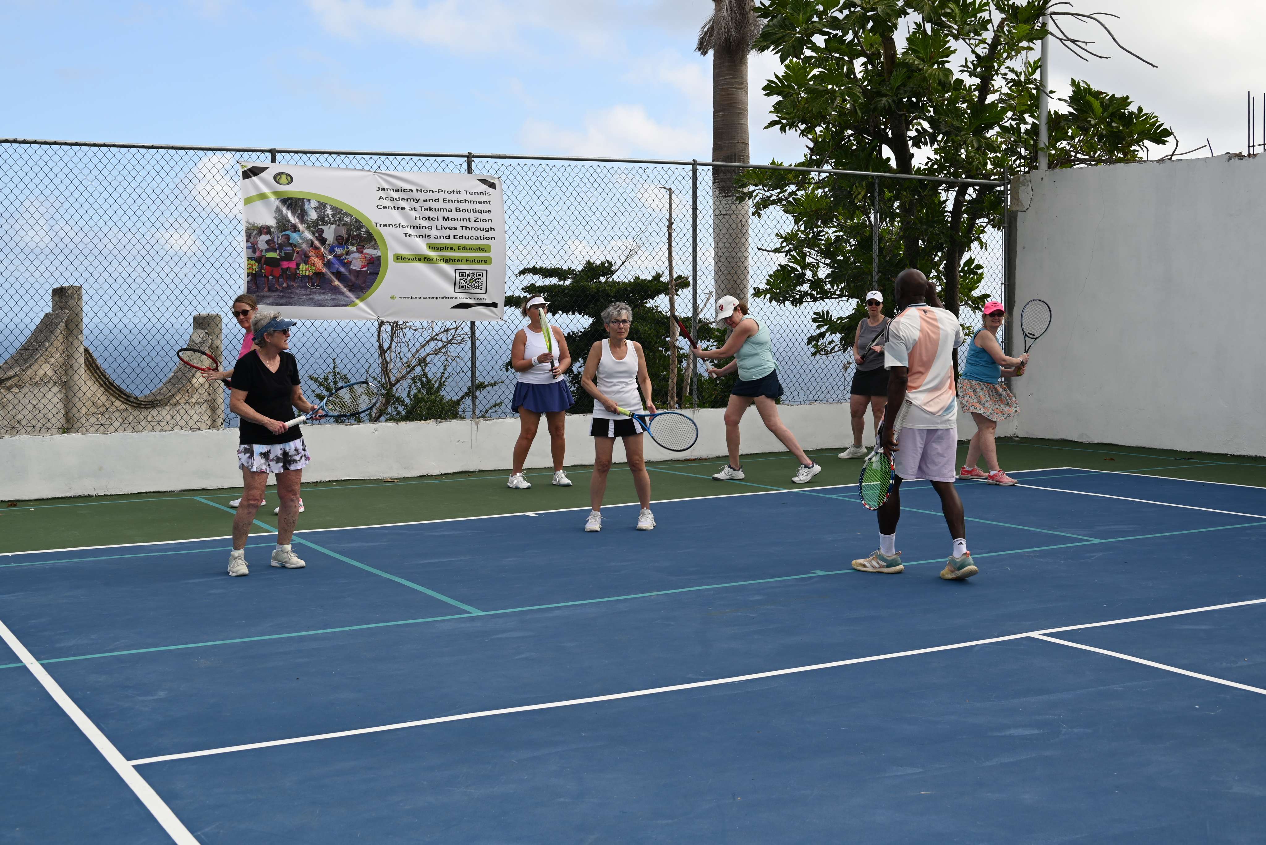 Tennis Court View
